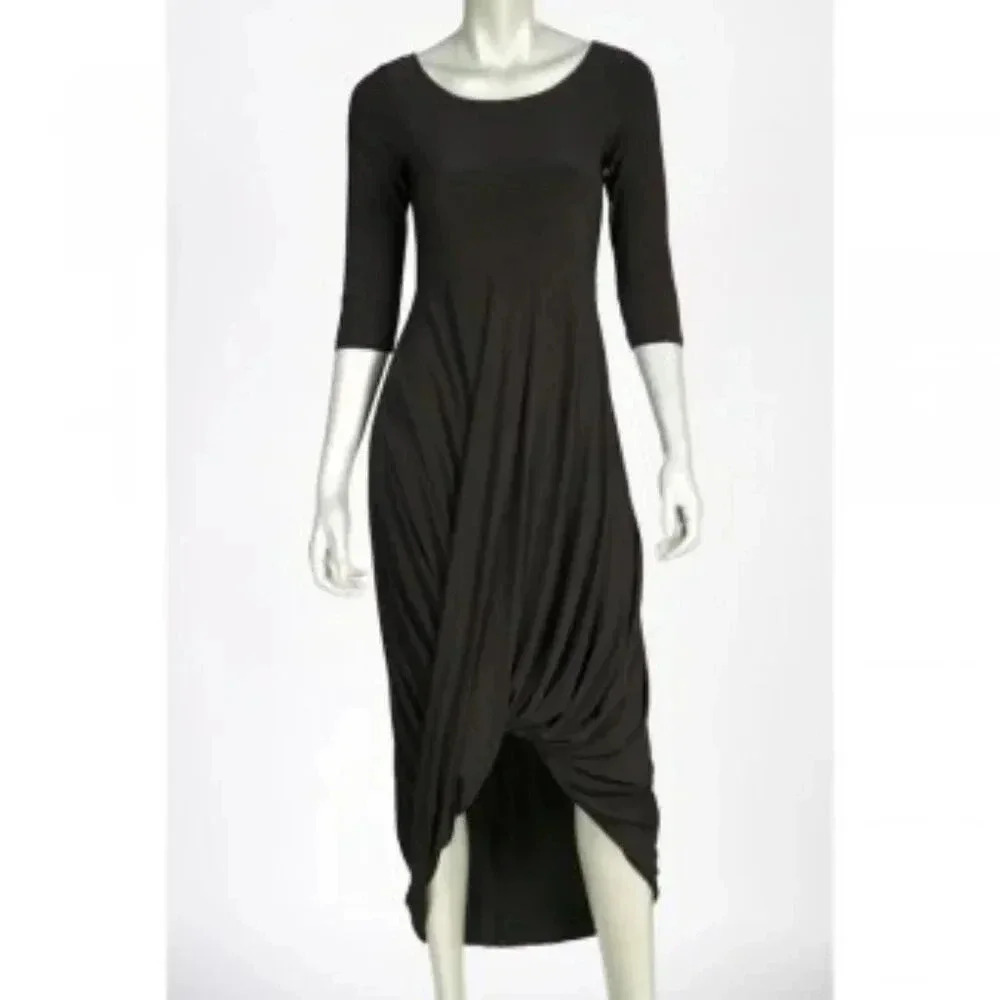 Elegant Black Women's Dress